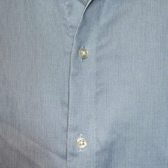 Calvin Klein Mens Button Down Slim Fit Performance Non-Iron 15 32/33 - Picture 4 of 6